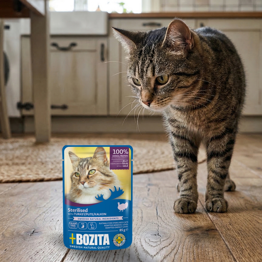 Karma BOZITA Sterilised kot 85g indyk w galarecie